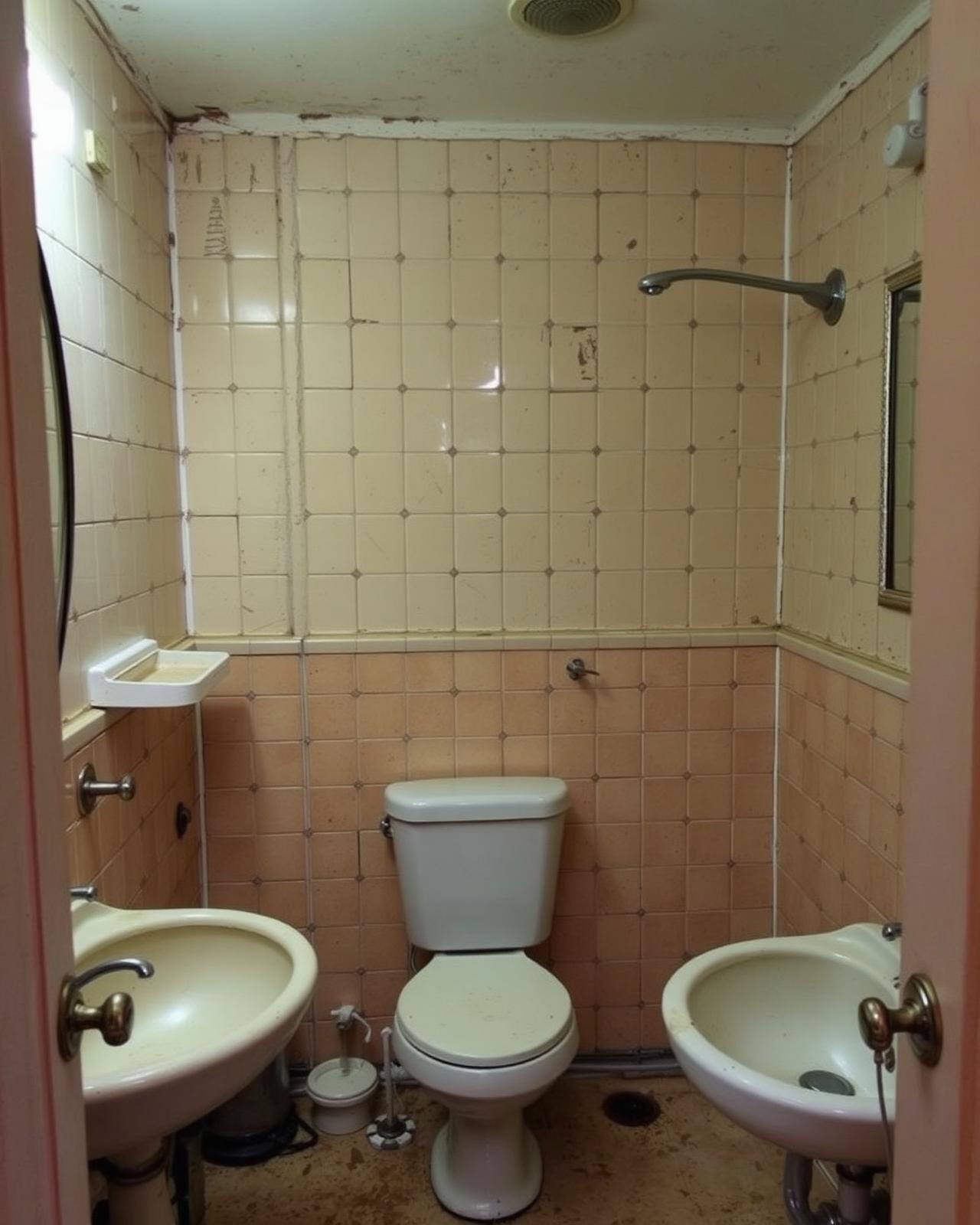 Bathroom before